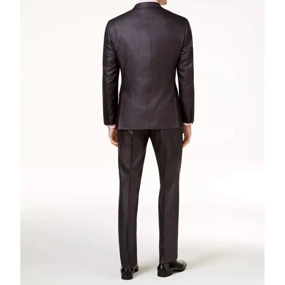 Kenneth Cole Reaction Men's 2-pc Suit  Blazer Slim Fit Pants 40R 34Wx32L E091312